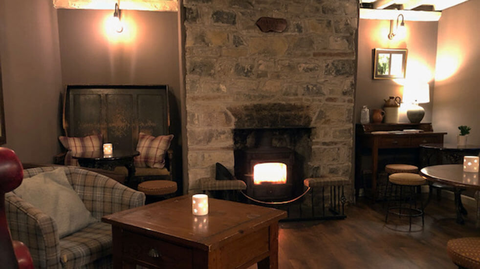 The best cosy pubs in the UK: Harry's Bar in the Fox & Hounds in Llancarfan